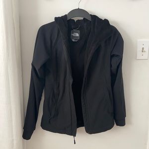 North Face Black Jacket Cozy Fur Lined